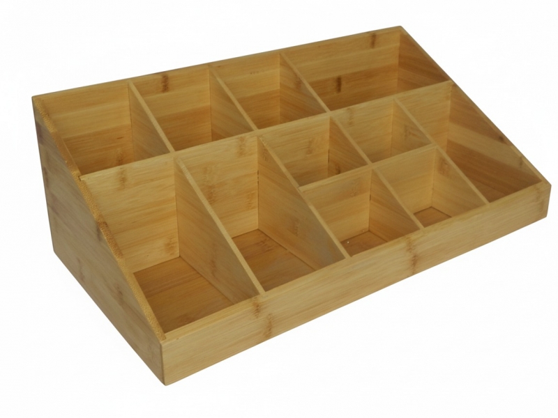Vietnam bamboo coffee station organizer